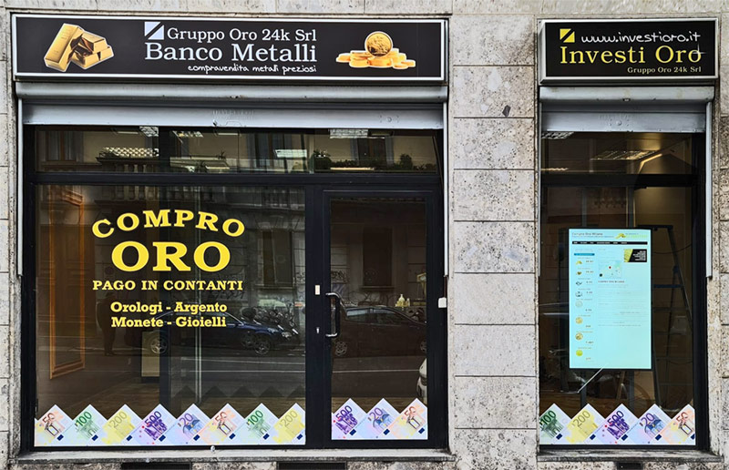 Presenza del gruppo nella sede di Milano